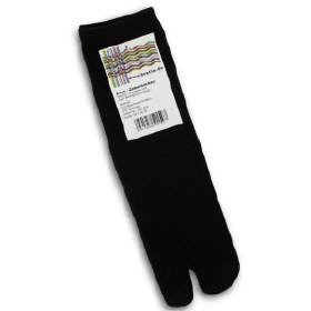 ZweiZehensocken Schwarz